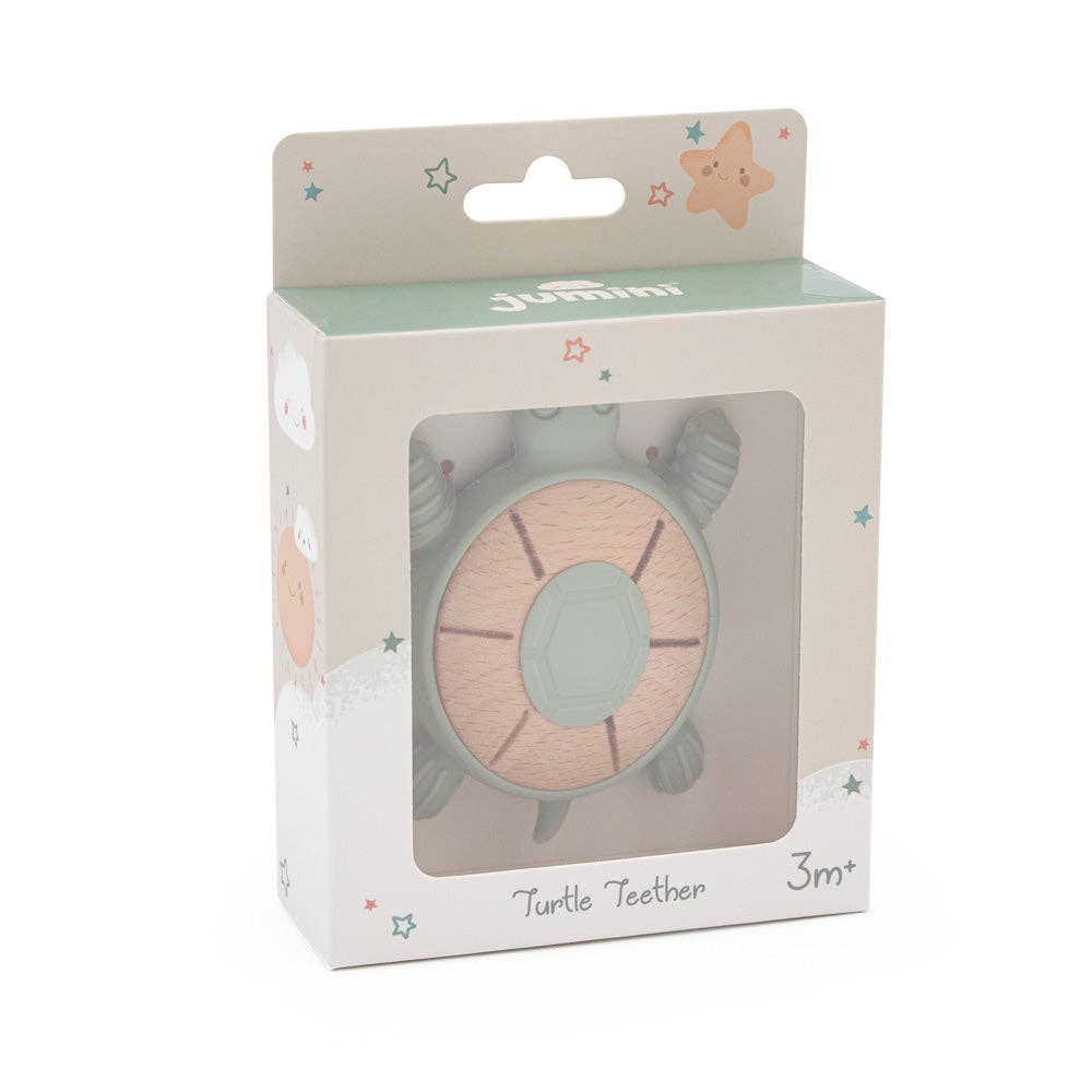 Turtle Teether: Various colours available