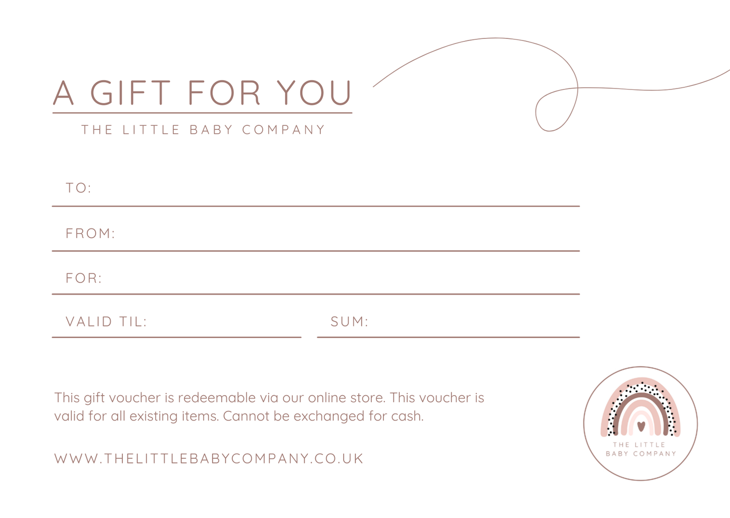 The Little Baby Company Gift Card