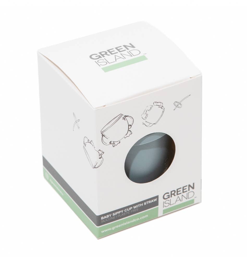 Silicone Baby Sippy Cup: Cream