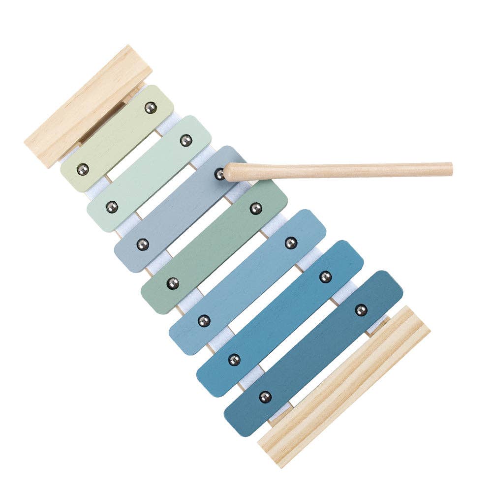 Wooden Blue Xylophone