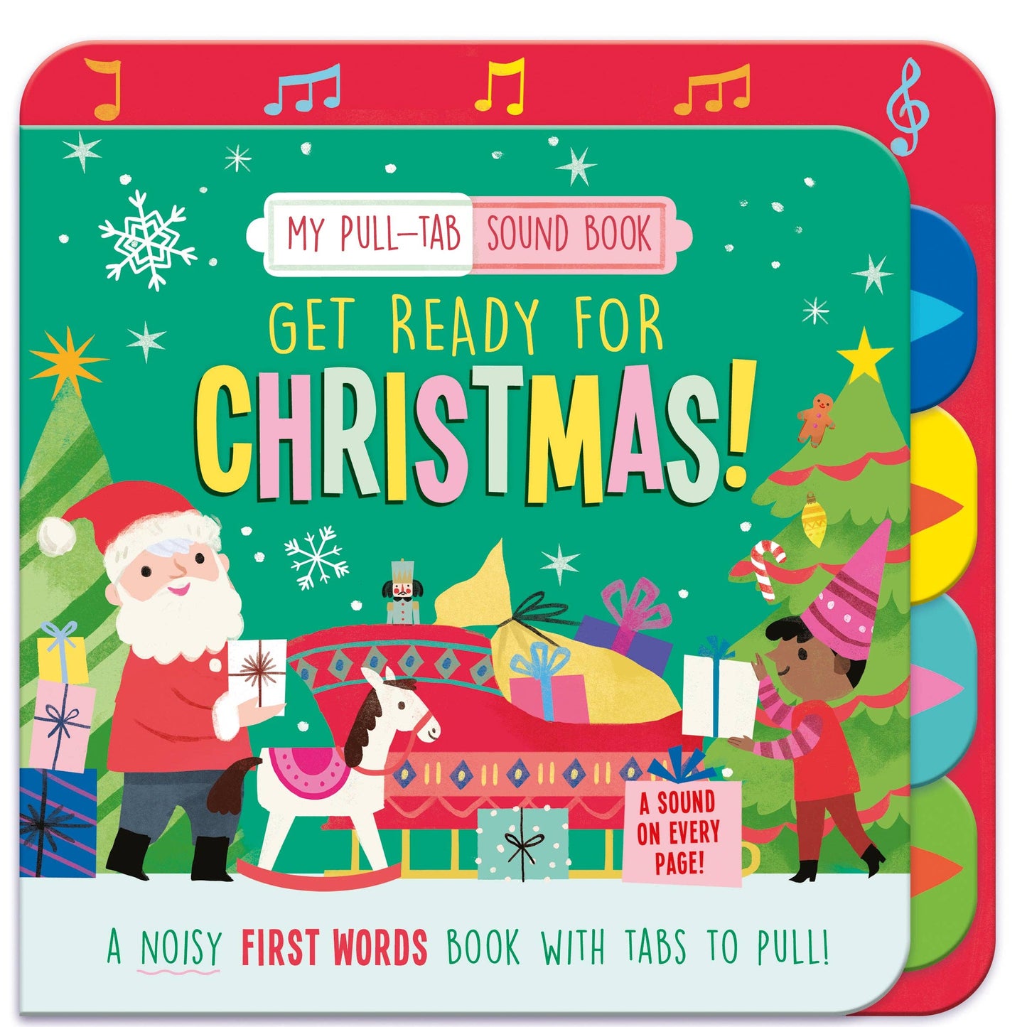 Get Ready For Christmas – Children’s Pull-Tab Sound Book