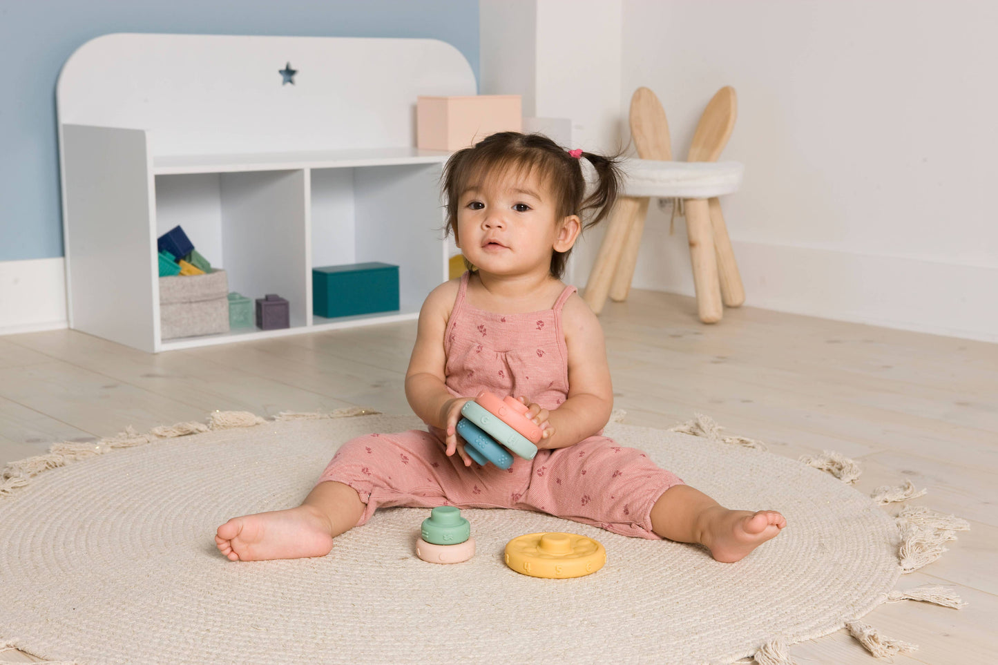 BabytoLove Stack & Learn Silicone Rings