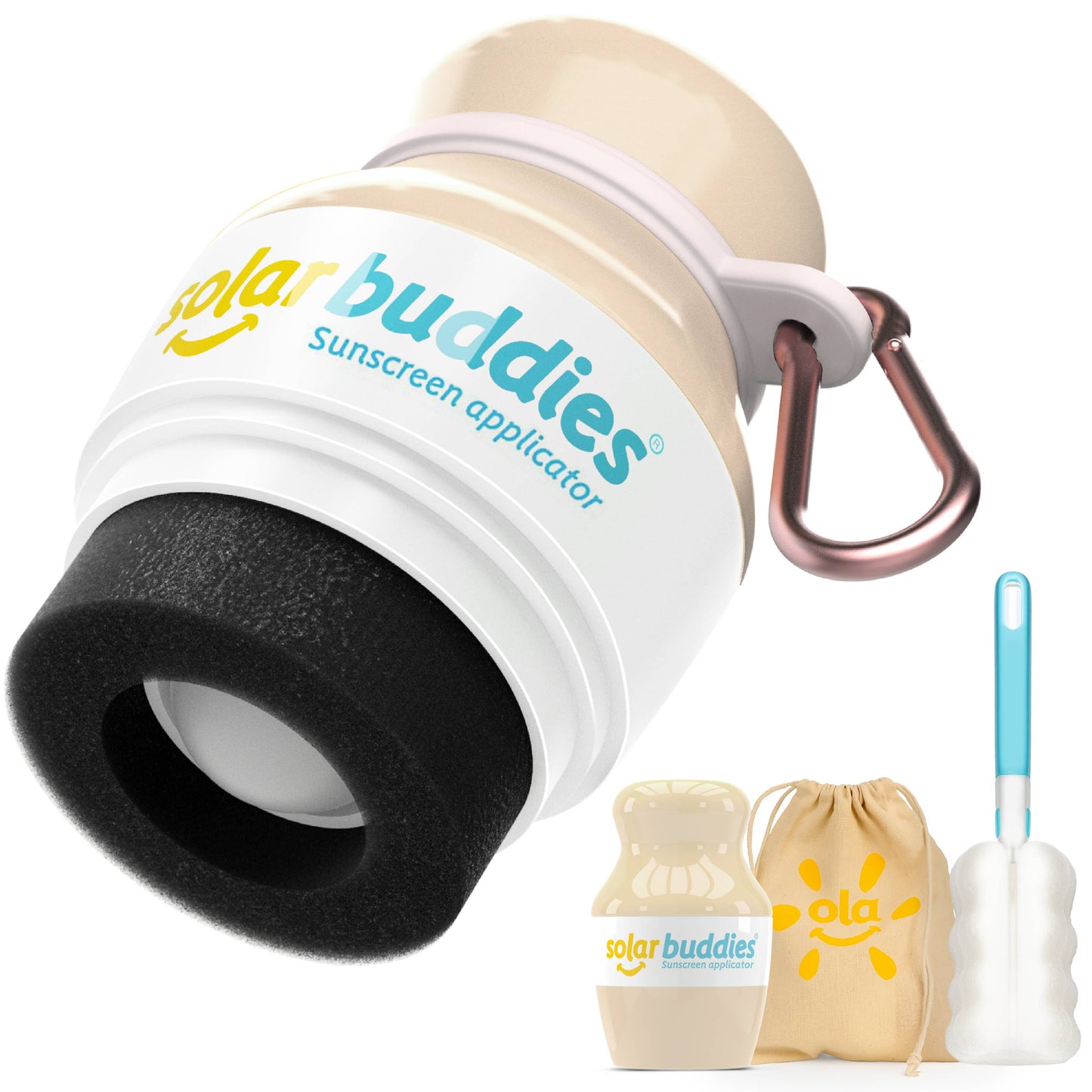 Solar Buddies Sunscreen Applicator Starter Bundle: Bambi Nude