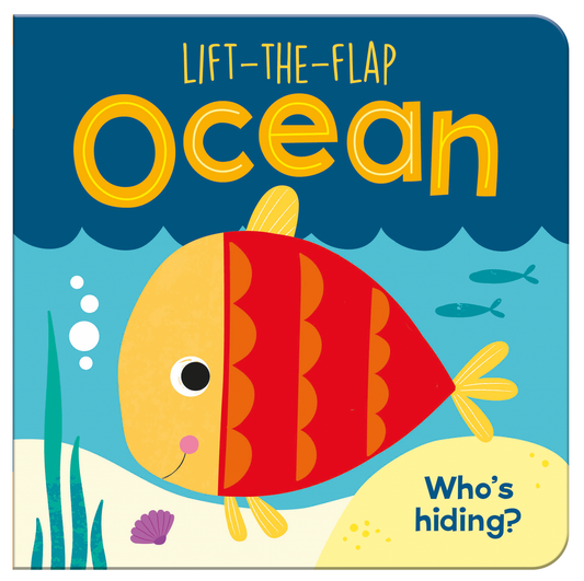 Lift-The-Flap Children’s Board Book - Ocean