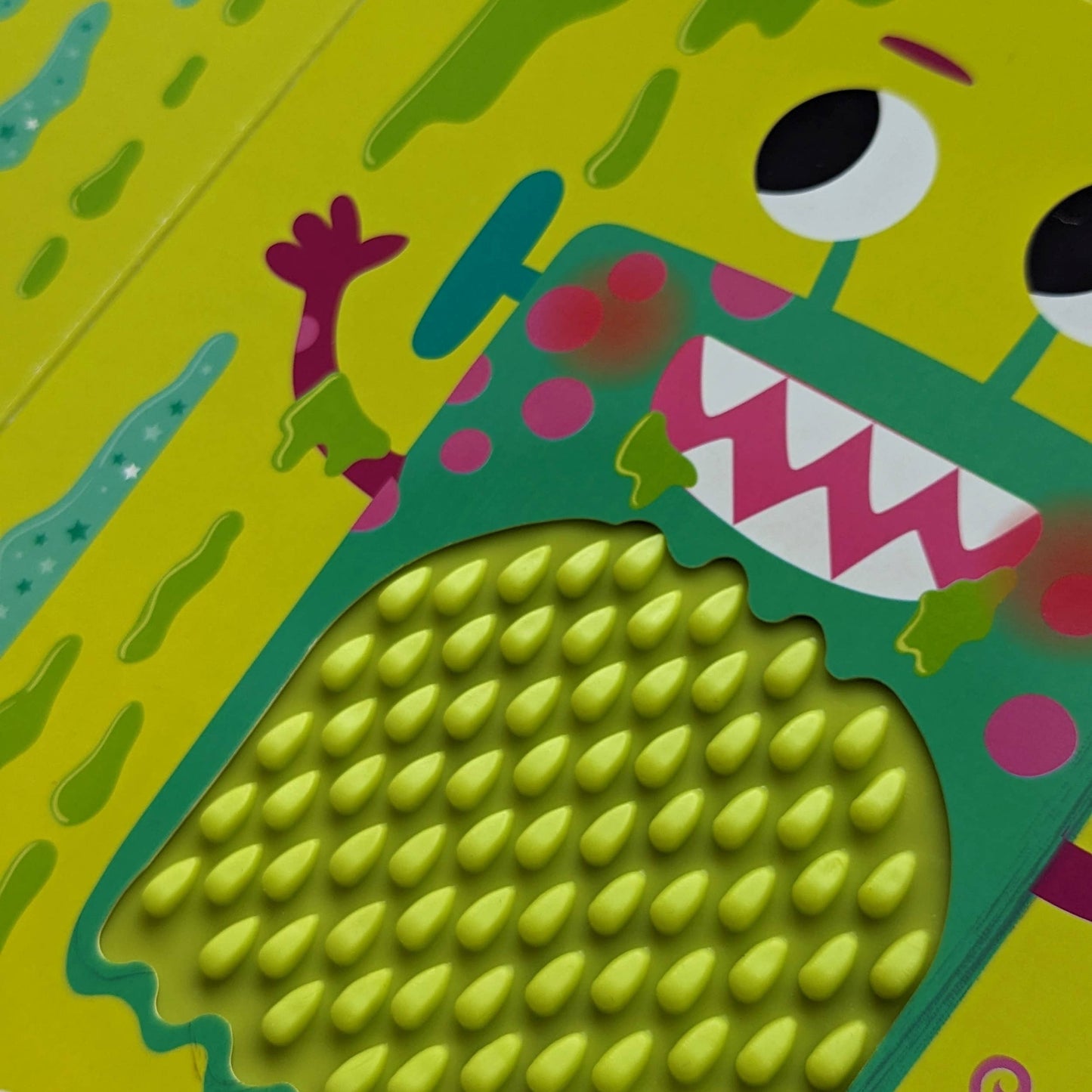 Touch and Feel Silicon Board Book - Monsters