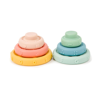 BabytoLove Stack & Learn Silicone Rings