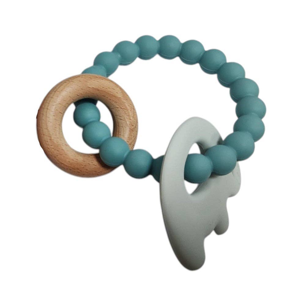 Elephant Teether Beads: Various colours available