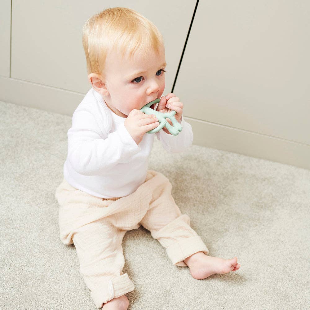 Original Matchstick Monkey Teether: Mint Green