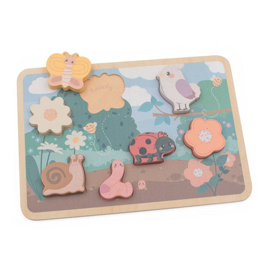 Chunky Wooden Garden Puzzle