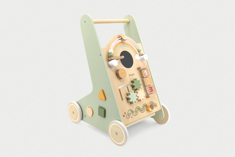 Wooden Activity Baby Walker