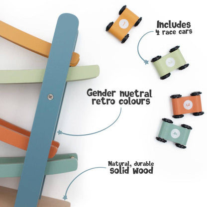 Jumini Retro Car Ramp Racer