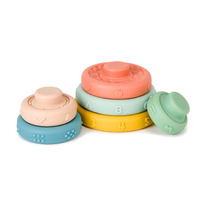 BabytoLove Stack & Learn Silicone Rings