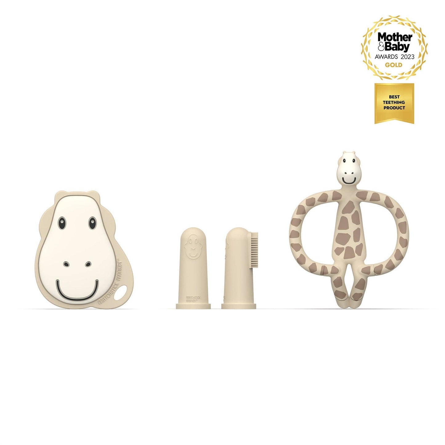 Matchstick Monkey Gigi Giraffe Teething Starter Set