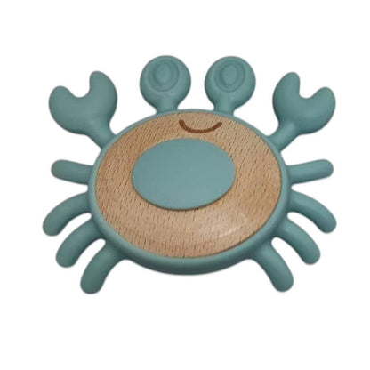 Crab Teether: Various colours available