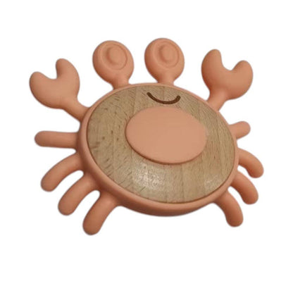 Crab Teether: Various colours available