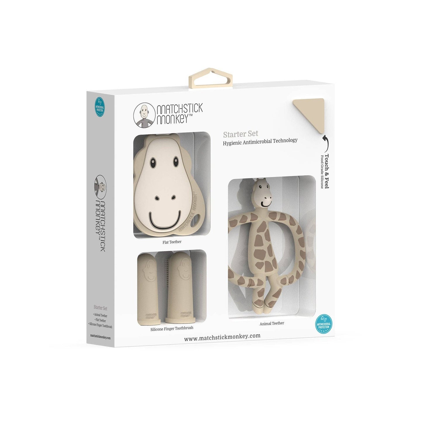 Matchstick Monkey Gigi Giraffe Teething Starter Set