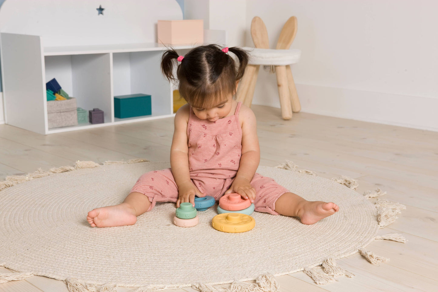 BabytoLove Stack & Learn Silicone Rings