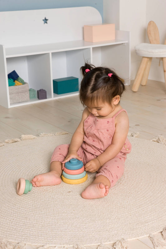 BabytoLove Stack & Learn Silicone Rings