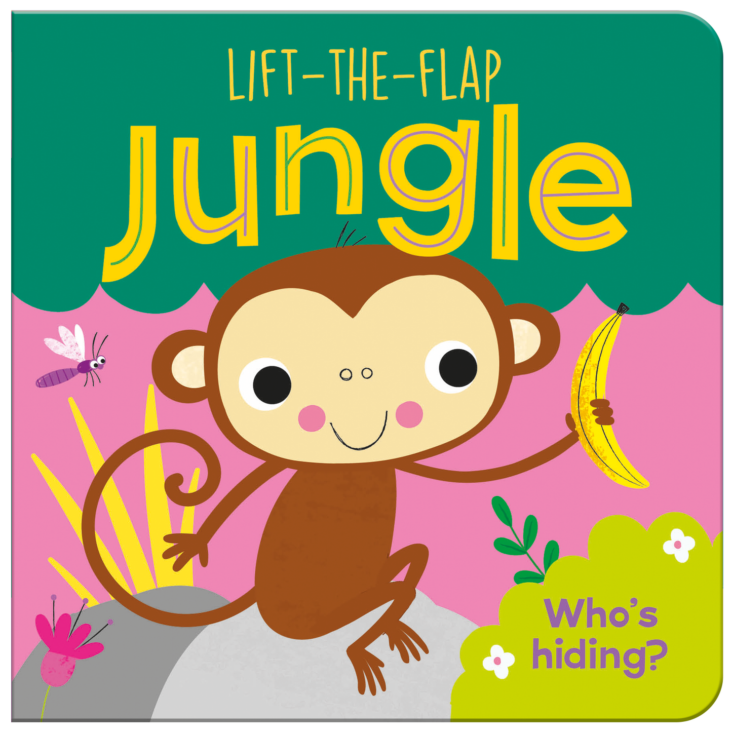Lift-The-Flap Children’s Board Book - Jungle
