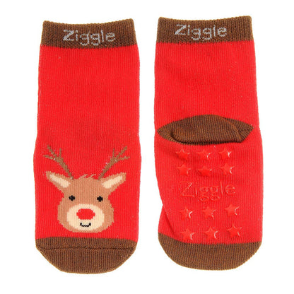 Reindeer Leggings and Socks Set: 6-12 months