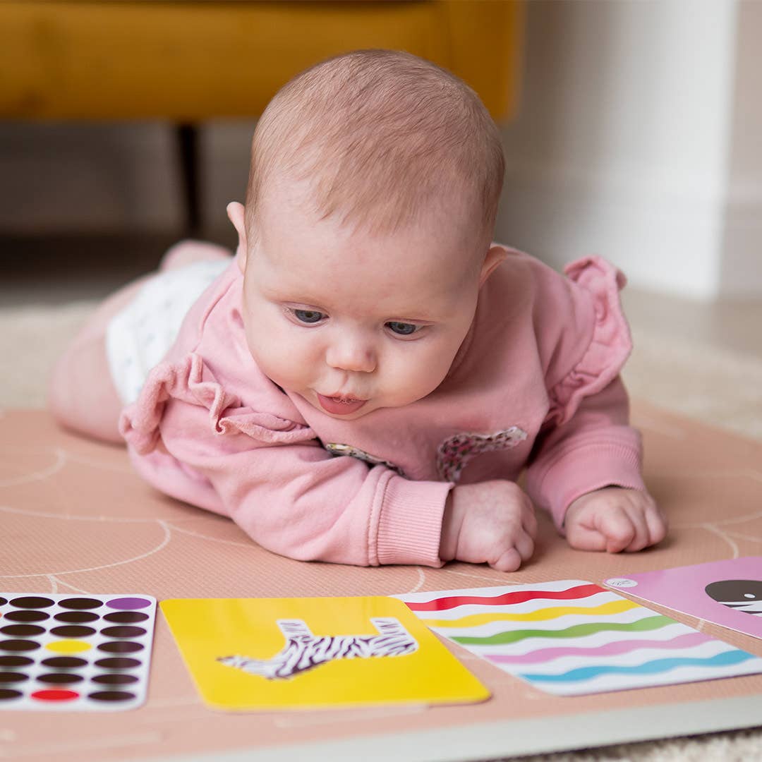 Colour Sensory Flash Cards For Babies (3+ Months) - Sensory Toy