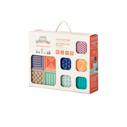 BabytoLove Silicone My Discovery Cubes