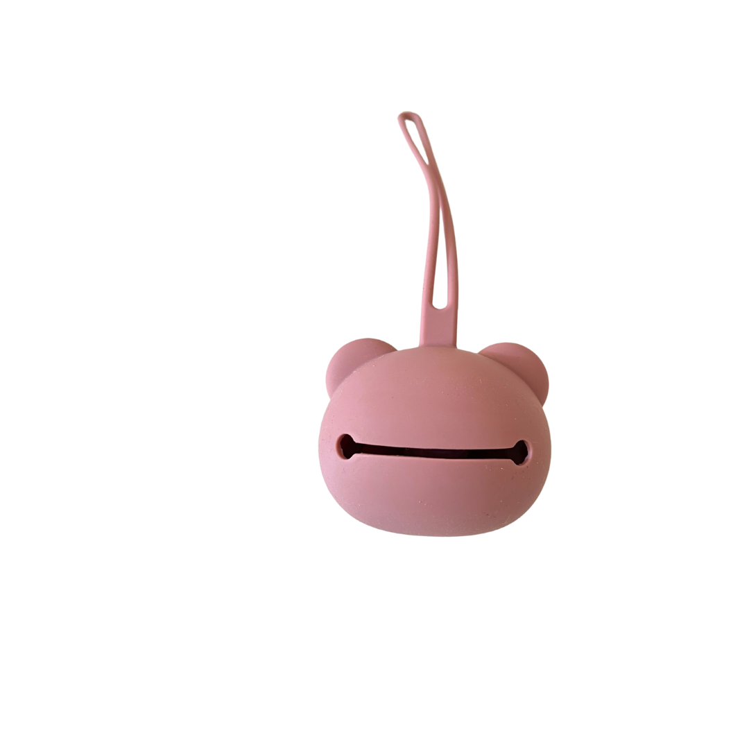 Silicone Baby Dummy Case: Mulberry