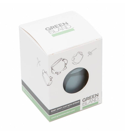 Silicone Baby Snack Cup: Green