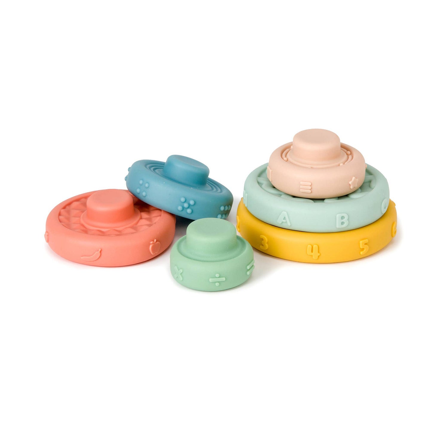 BabytoLove Stack & Learn Silicone Rings