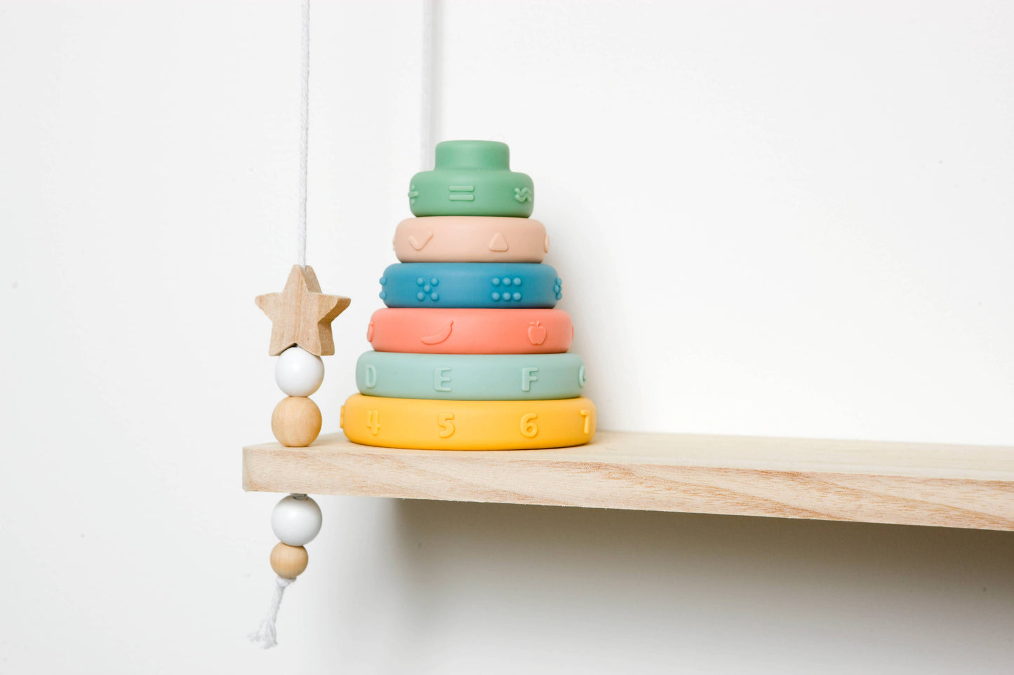 BabytoLove Stack & Learn Silicone Rings