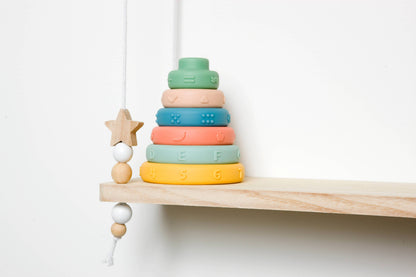 BabytoLove Stack & Learn Silicone Rings