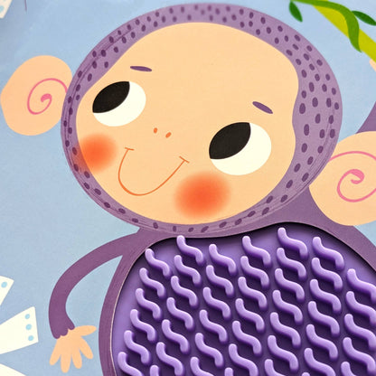 Touch and Feel Silicon Board Book - In the Jungle