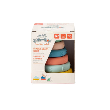 BabytoLove Stack & Learn Silicone Rings