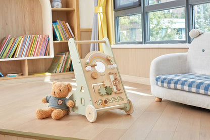Wooden Activity Baby Walker
