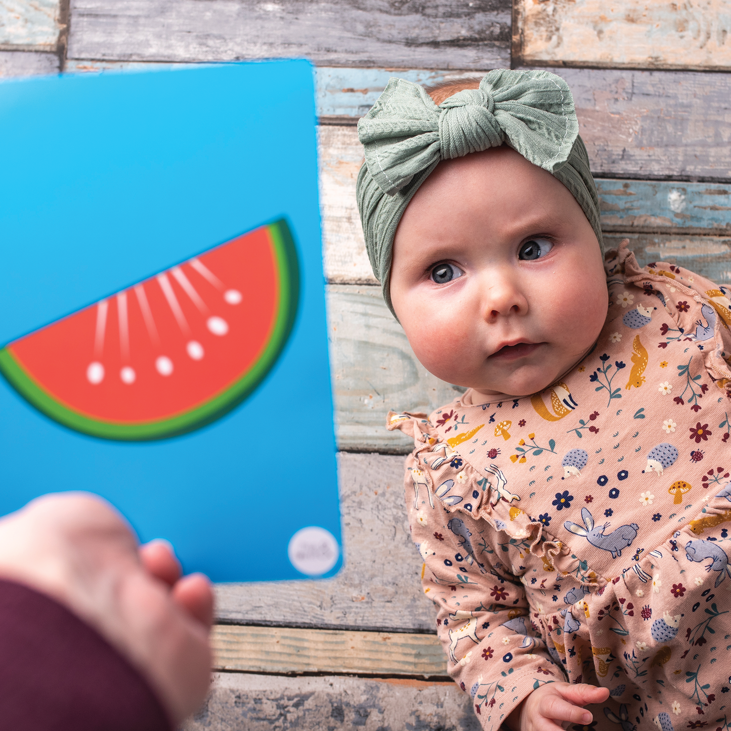 Colour Sensory Flash Cards For Babies (3+ Months) - Sensory Toy