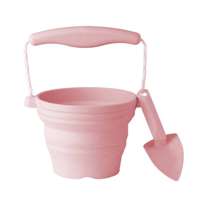 Scrunch Silicone Pot & Trowel Set: Various Colours