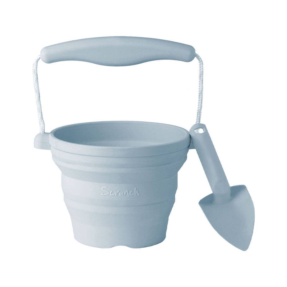 Scrunch Silicone Pot & Trowel Set: Various Colours