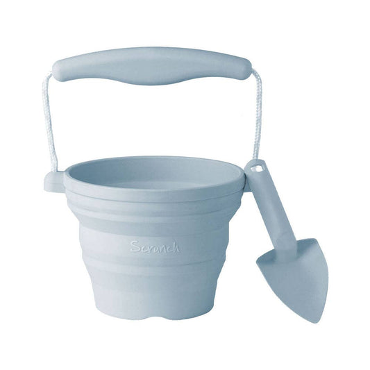 Scrunch Silicone Pot & Trowel Set: Various Colours