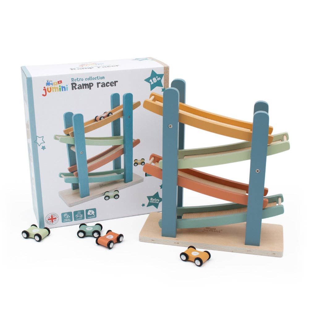 Jumini Retro Car Ramp Racer