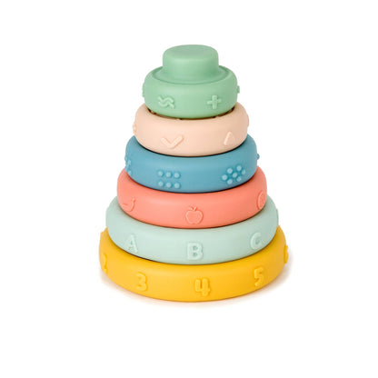 BabytoLove Stack & Learn Silicone Rings