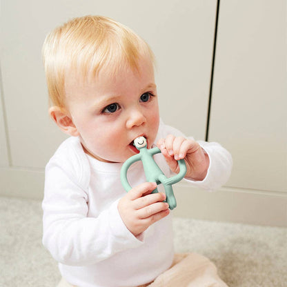 Original Matchstick Monkey Teether: Mint Green