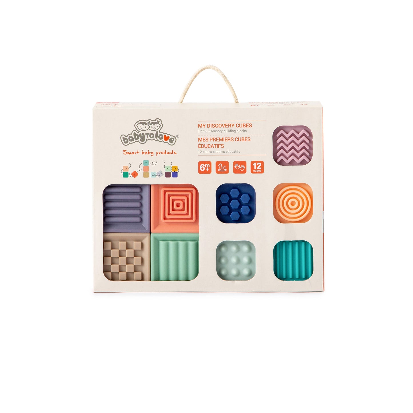 BabytoLove Silicone My Discovery Cubes