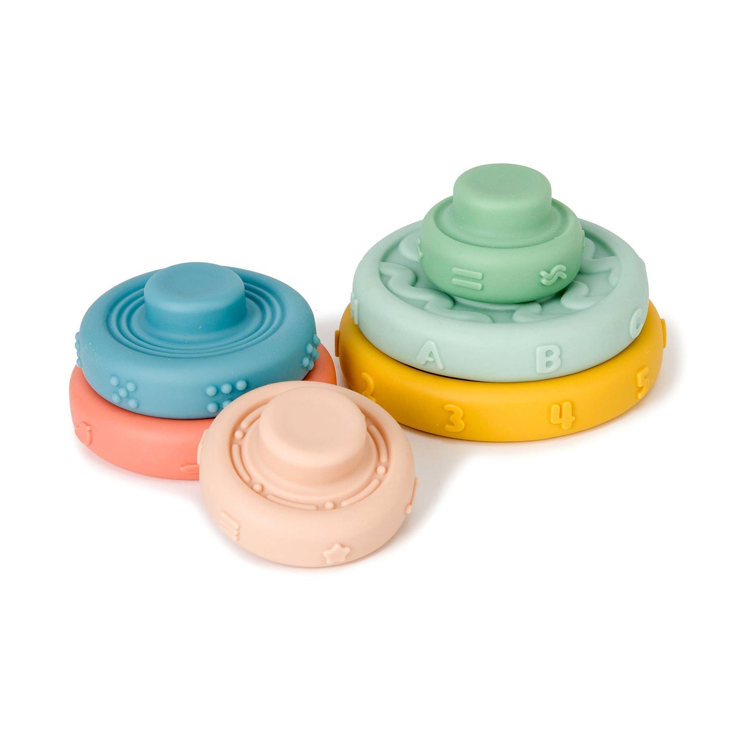 BabytoLove Stack & Learn Silicone Rings