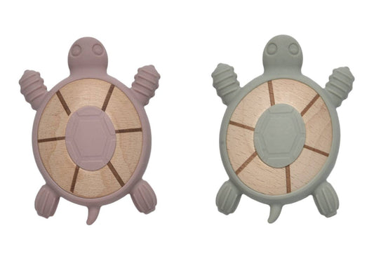 Turtle Teether: Various colours available
