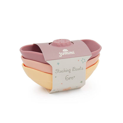 Silicone Stacking Bath Boats: Various colours available