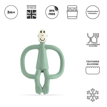 Original Matchstick Monkey Teether: Mint Green