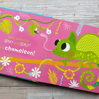 Touch and Feel Silicon Board Book - In the Jungle