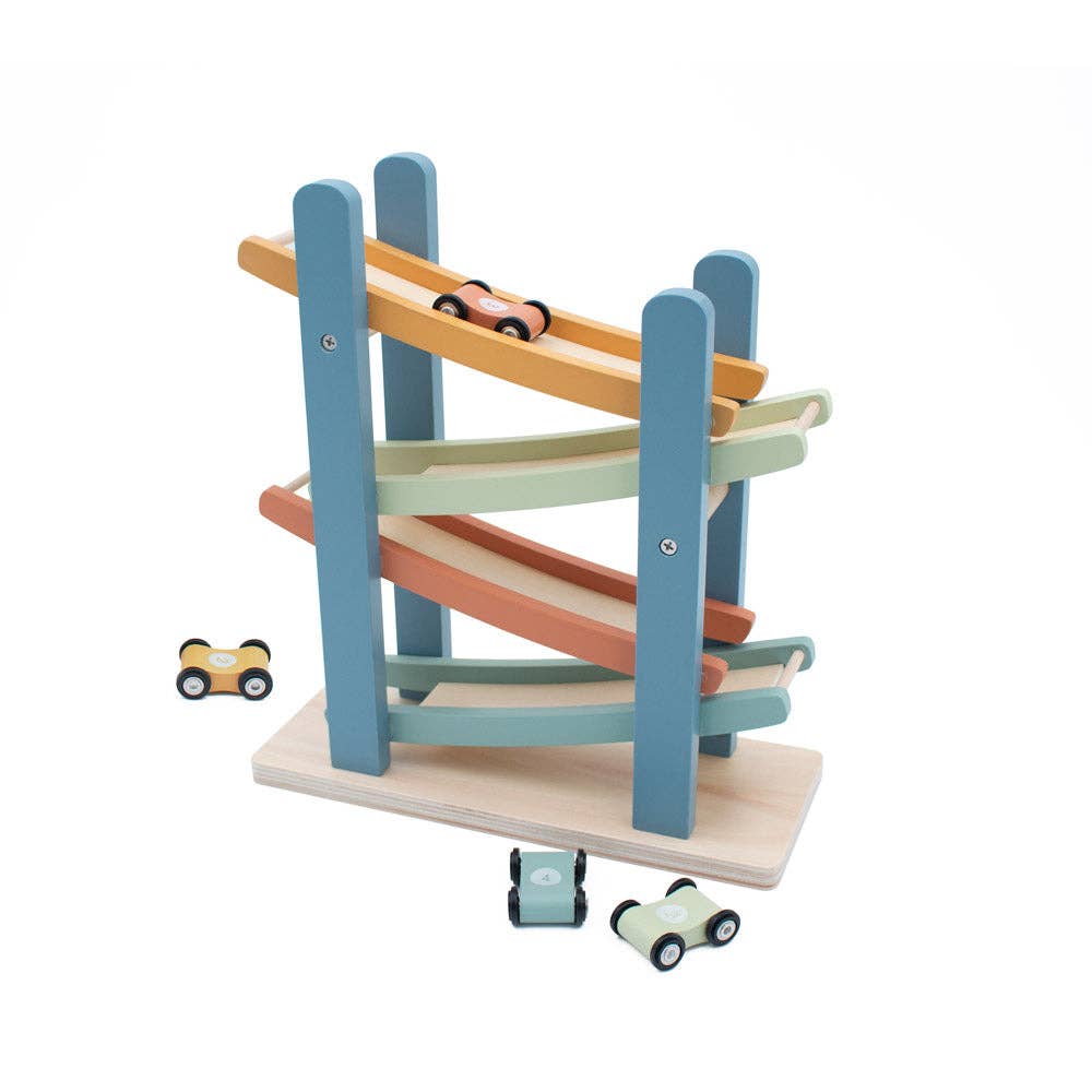 Jumini Retro Car Ramp Racer